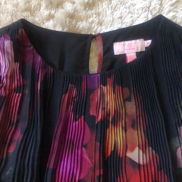 Ted Baker pleated front blouse - Picture 3 of 11